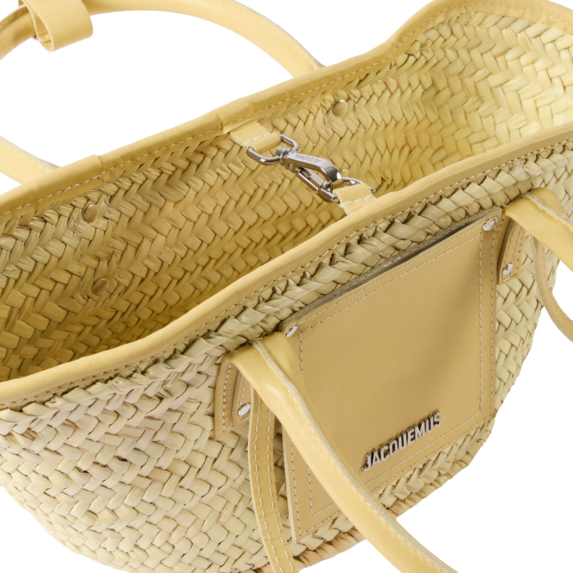 Jacquemus The Small Soli Basket 'Pale Yellow'