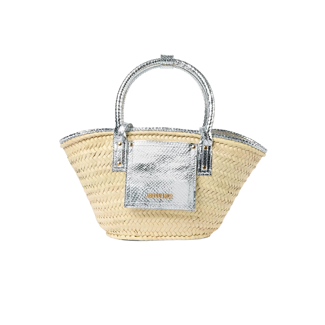 Jacquemus The Small Soli Basket 'Silver'