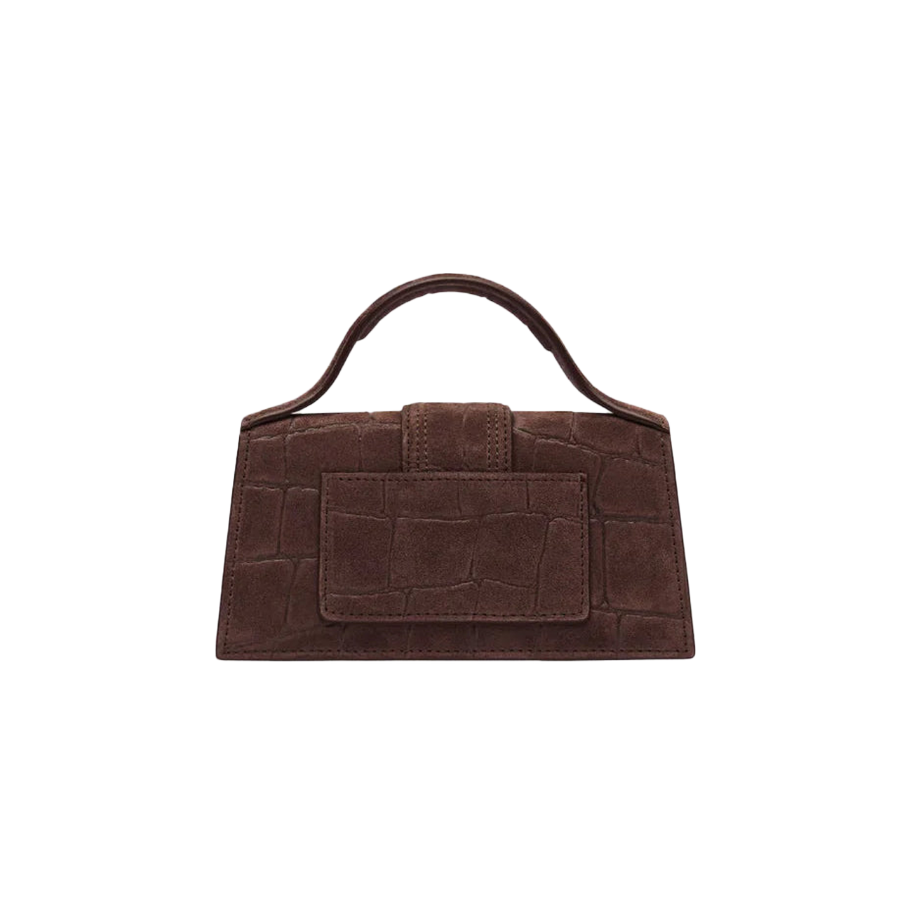 Jacquemus Le Bambino 'Crocodile Dark Brown'
