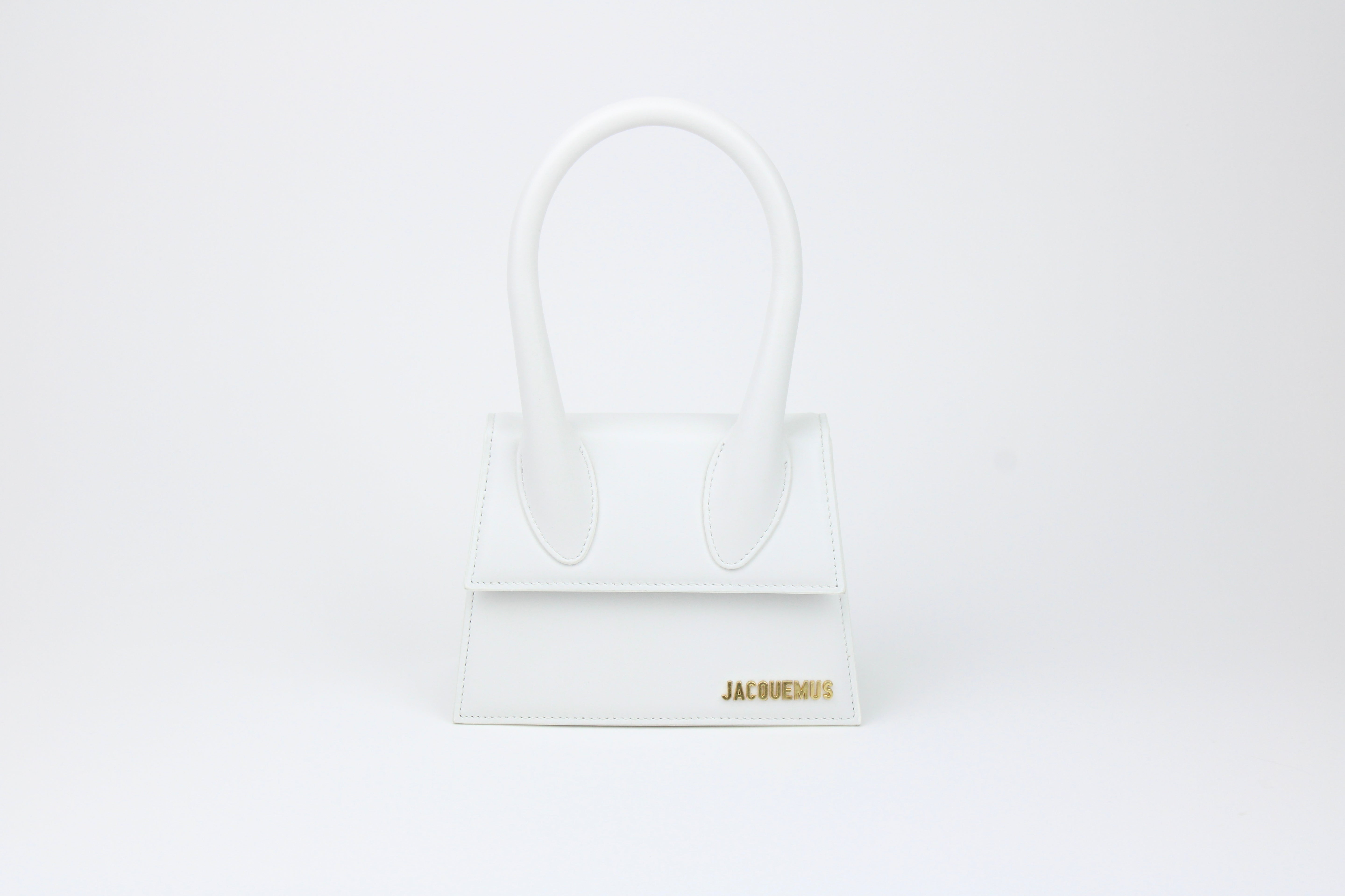 Jacquemus Le Chiquito Moyen Bag 'White'-10299121926474-The Attic