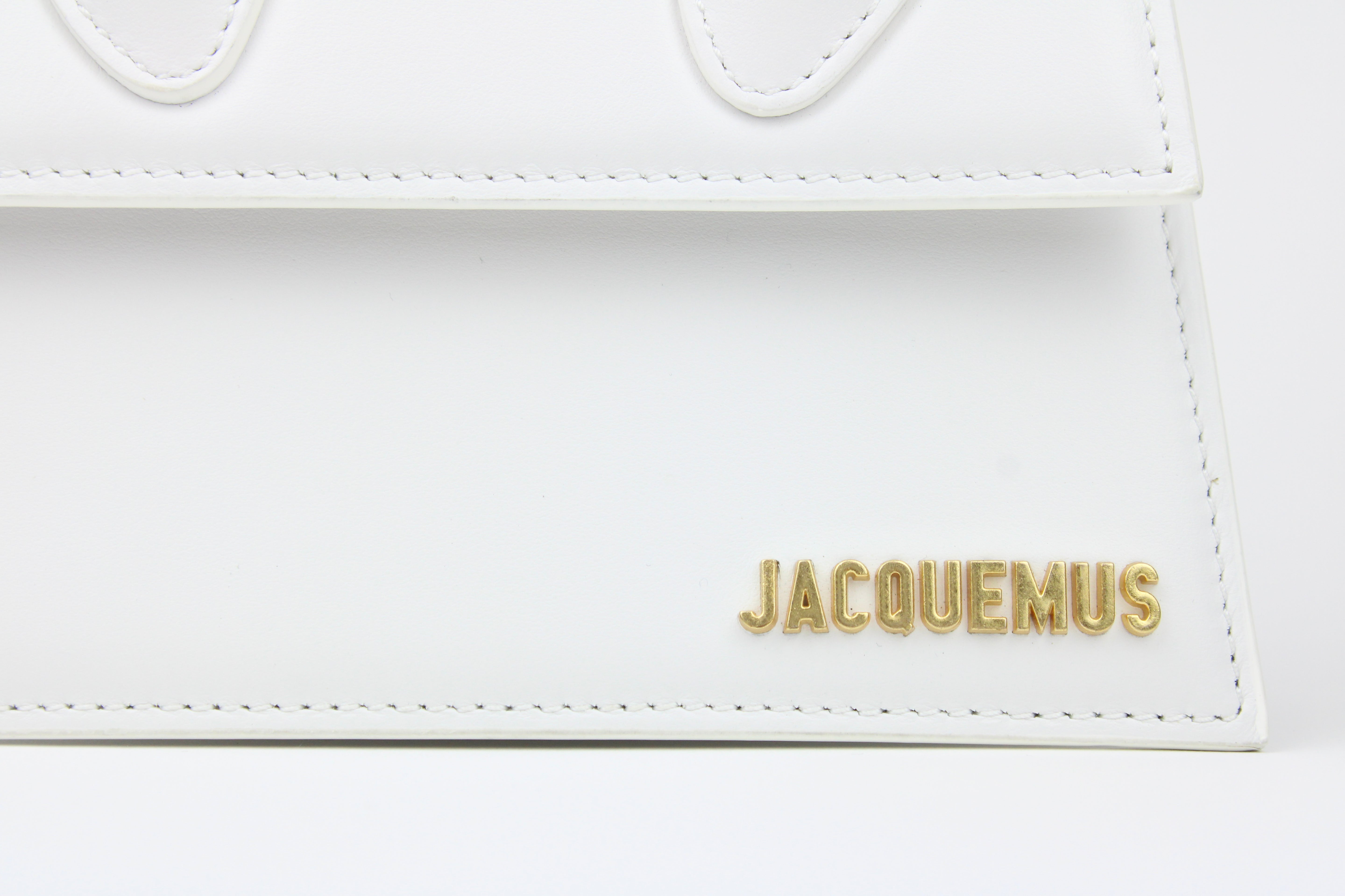 Jacquemus Le Chiquito Moyen Bag 'White'-10299121926474-The Attic
