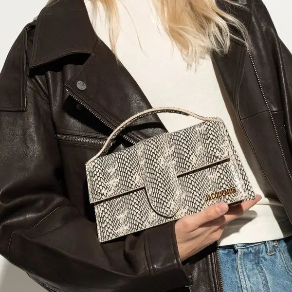 Jacquemus Le Grand Bambino 'Light Python'