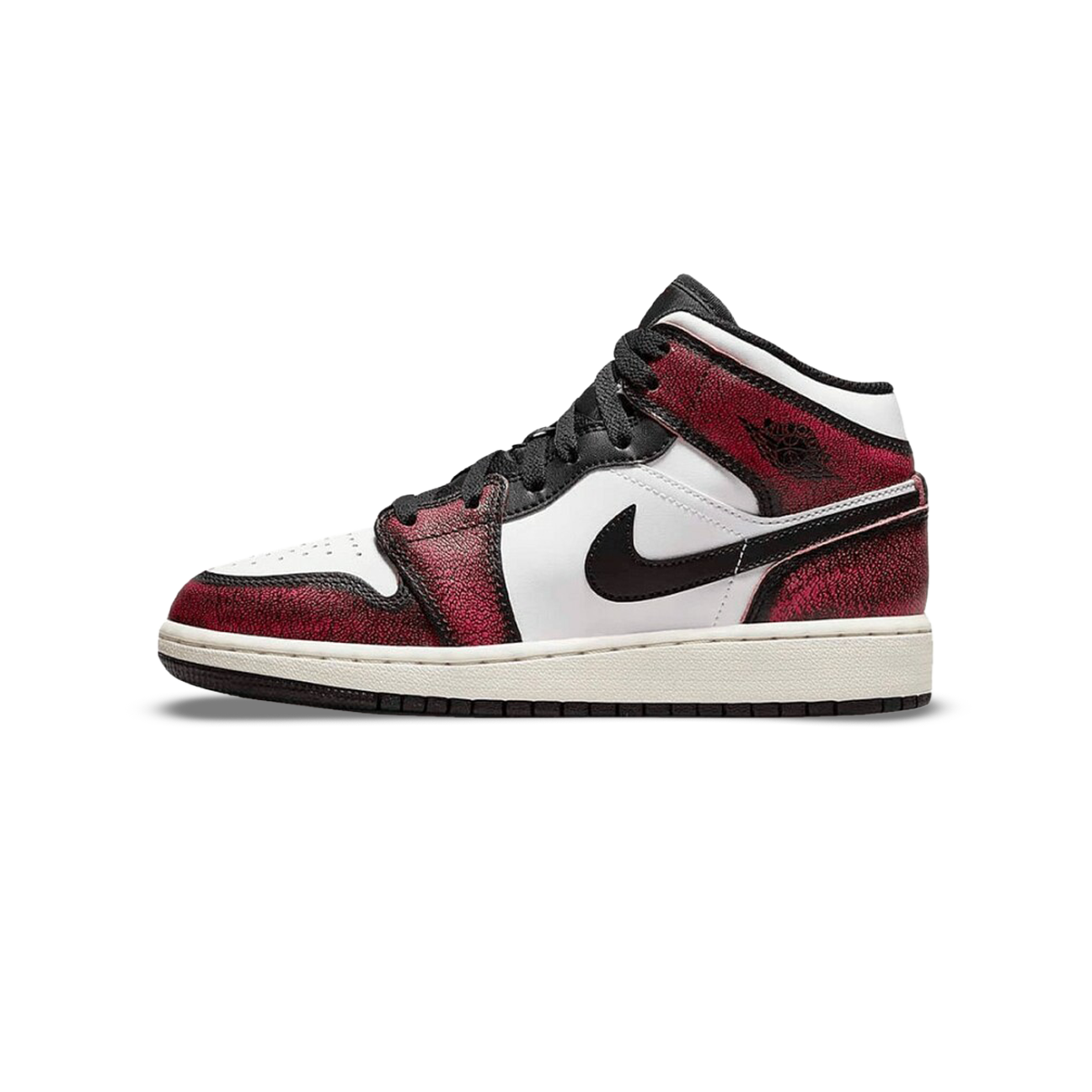 Jordan 1 Mid 'Wear-Away Chicago' (GS)