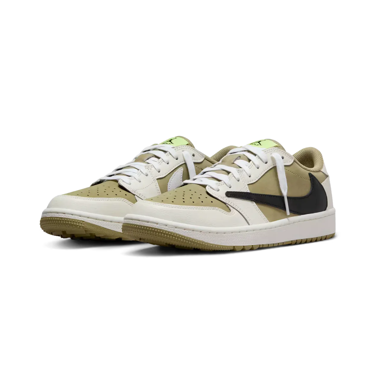 Jordan 1 Retro Low Golf Travis Scott 'Neutral Olive'