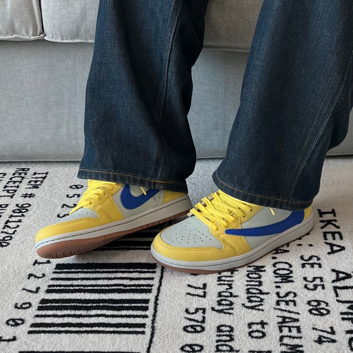 Travis Scott x Air Jordan 1 Low OG 'Canary'