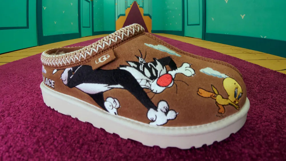 UGG Tasman Tøfler ‘Palace x Looney Tunes Kastanje’