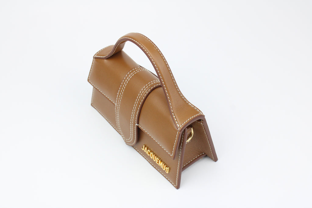 Jacquemus Le Bambino Top Handle Bag Small 'Light Brown'-10299154235722-The Attic