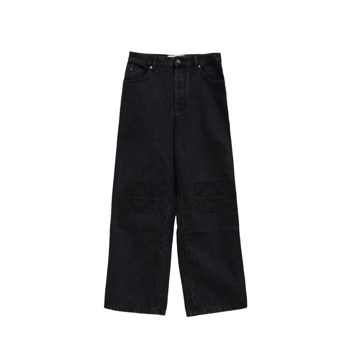 Loewe ANAGRAM BAGGY JEANS 'Black'