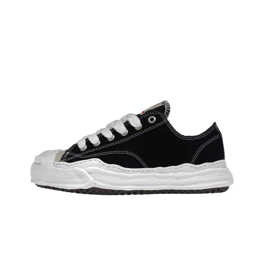 Maison Mihara Yasuhiro Hank OG Sole Canvas Low 'Black'-9631945982282-The Attic