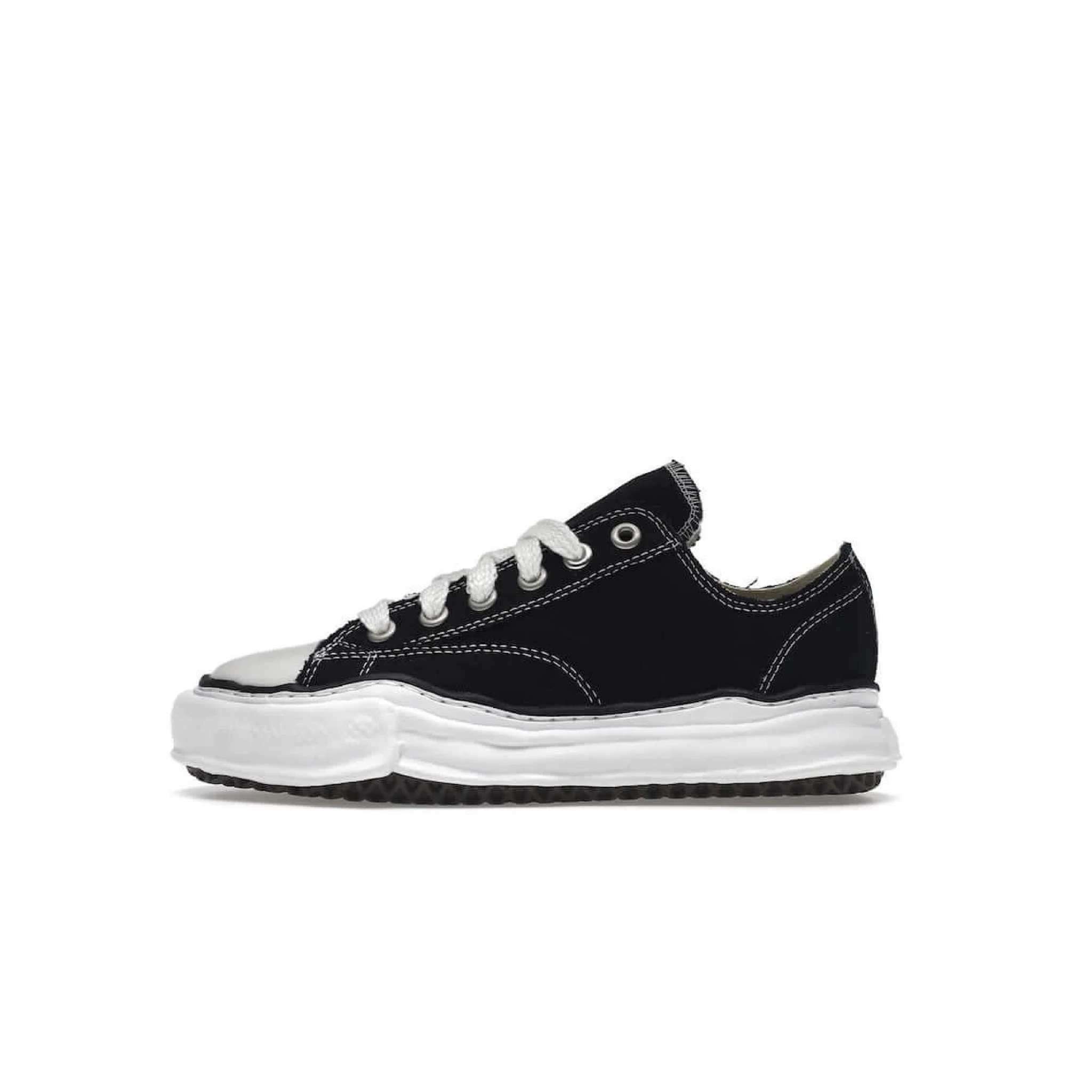 Maison Mihara Yasuhiro Peterson OG Sole Canvas Low 'Black' – The Attic