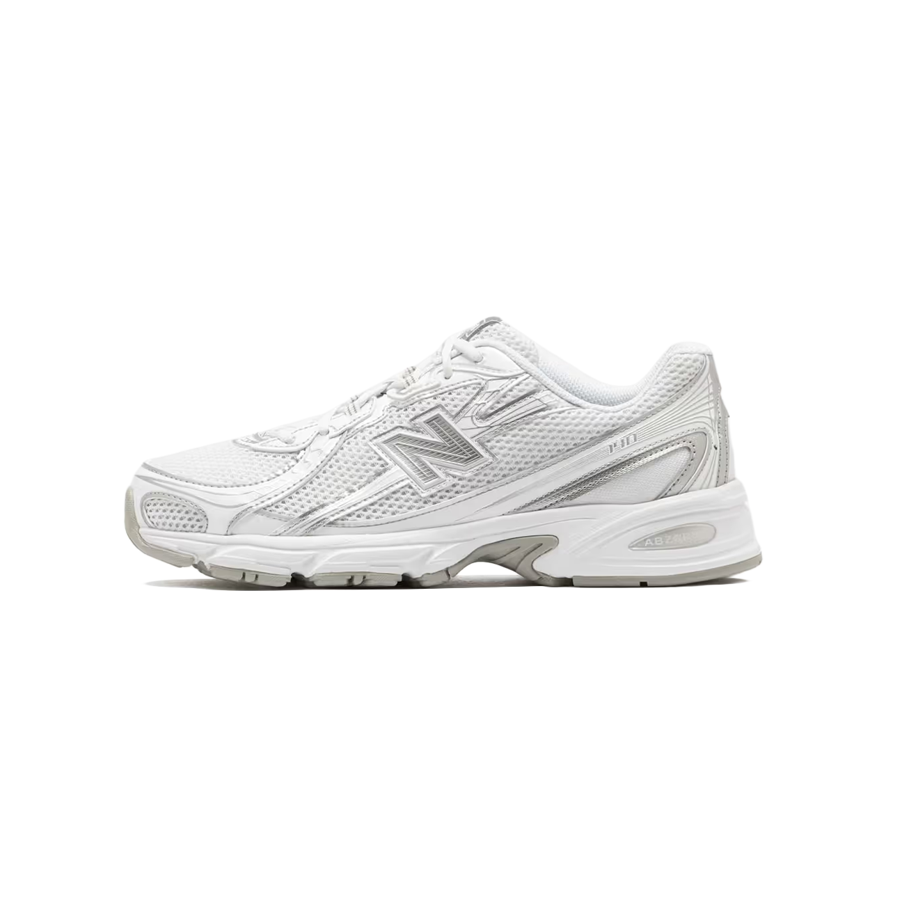 New Balance 740 'Triple White Silver'