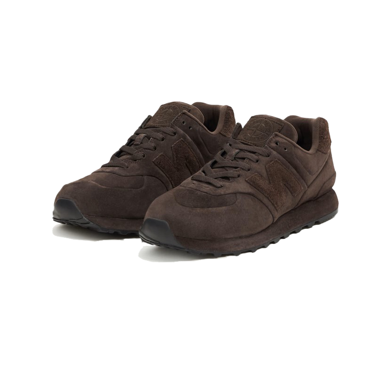 New Balance 574 Legacy Stone Island Ghost 'Dark Brown' – The Attic