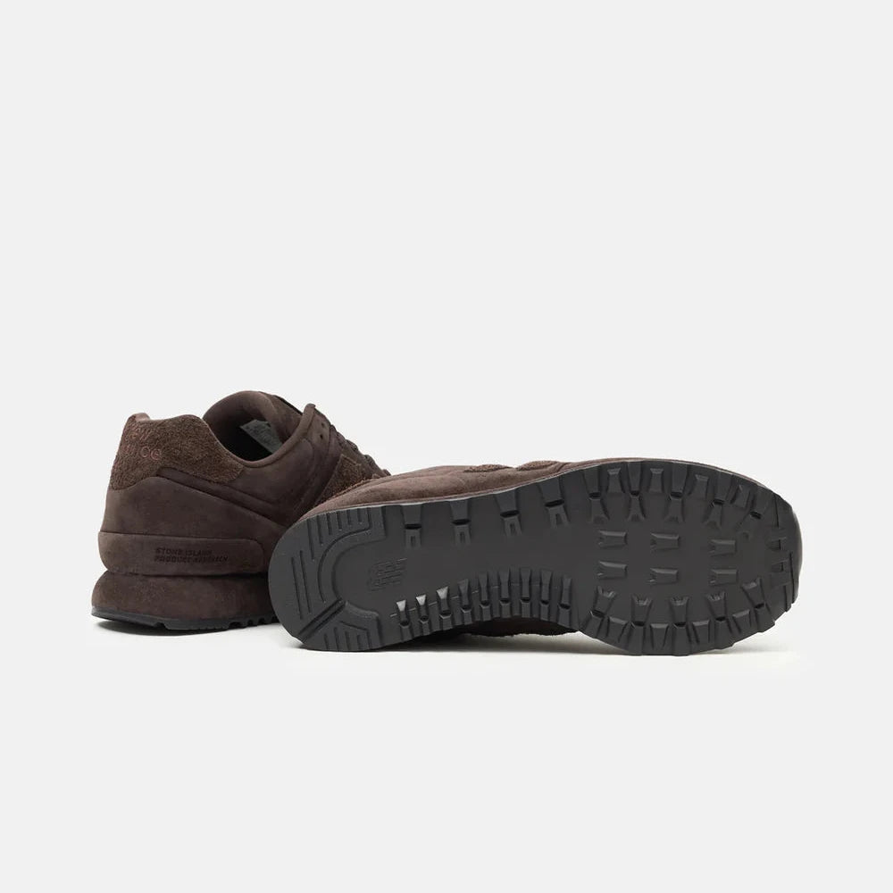 New Balance 574 Legacy Stone Island Ghost 'Dark Brown'