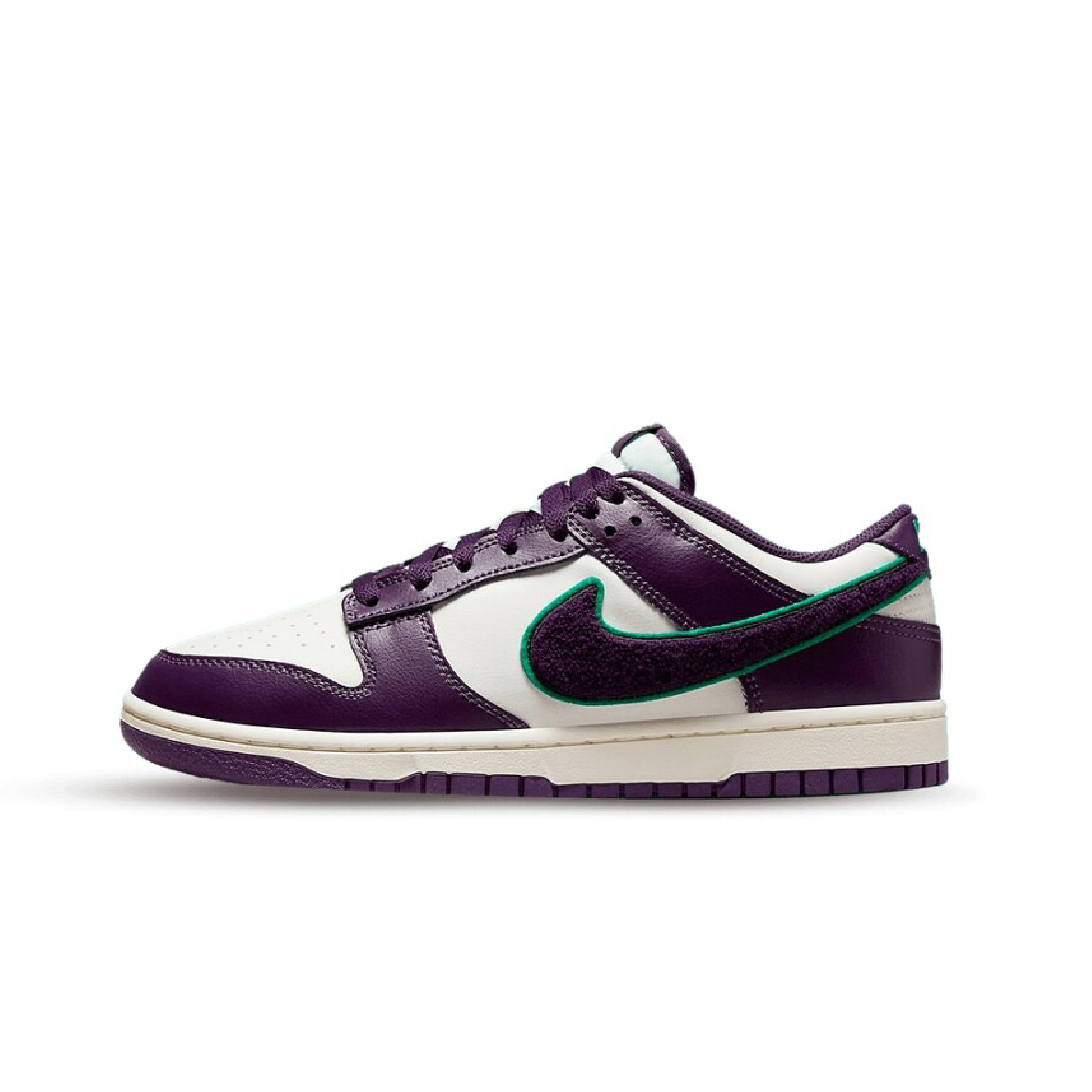 Nike Dunk Low 'Chenille Swoosh Sail Grand Purple' – The Attic