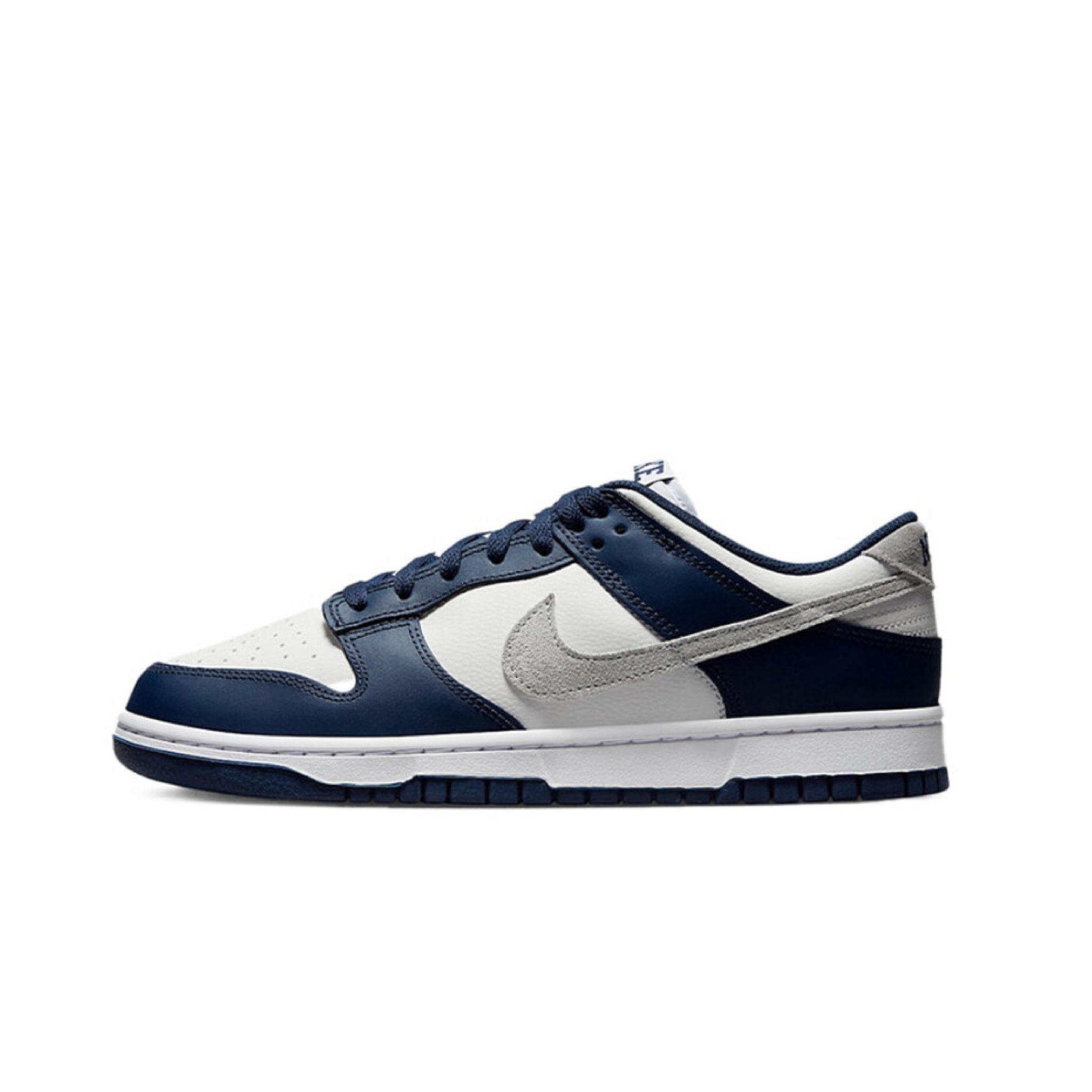 Nike Dunk Low 'Summit White Midnight Navy' – The Attic Nike Dunk Low 'Summit White Midnight Navy' – The Attic