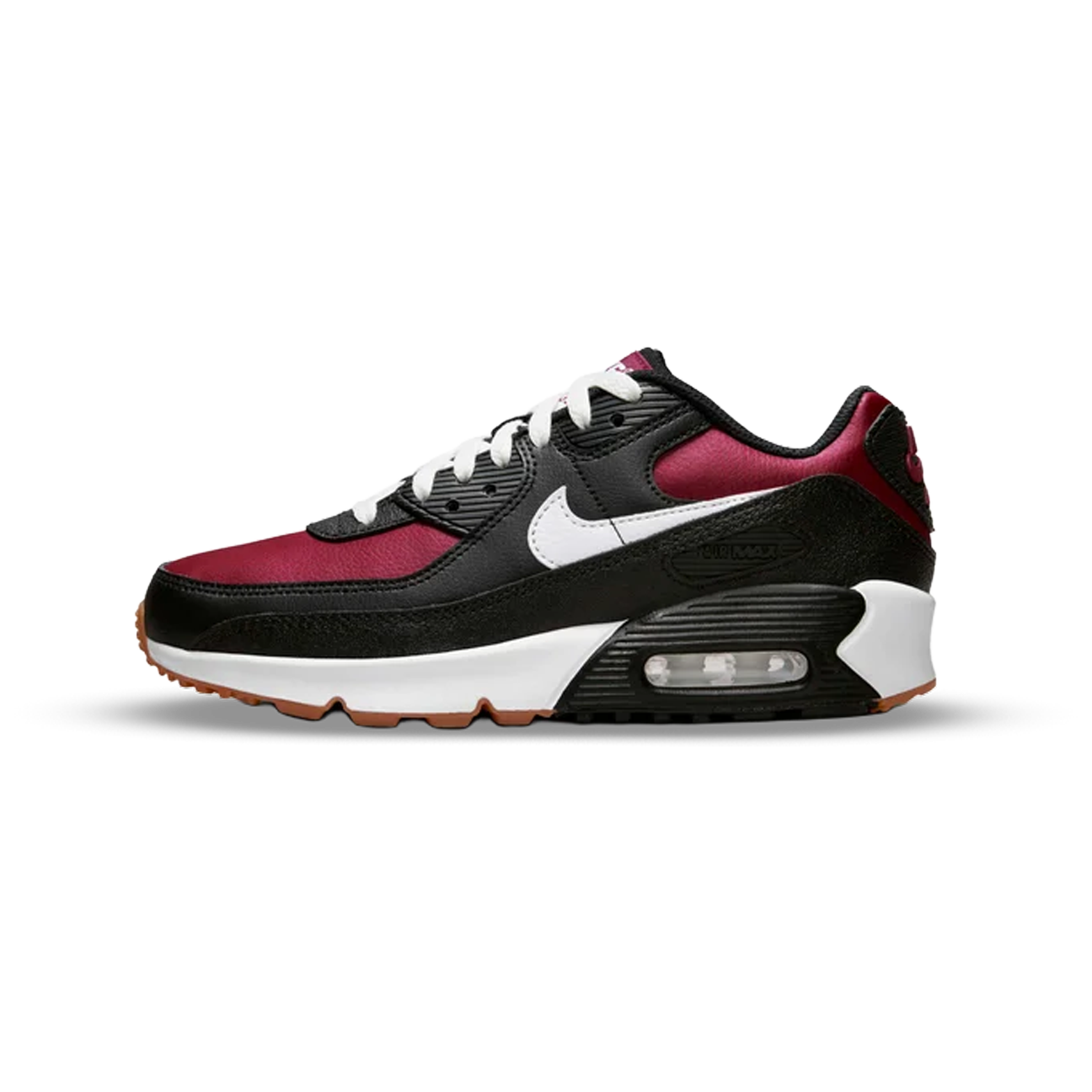 Nike Air Max 90 Leather 'Black Team Red' (GS)
