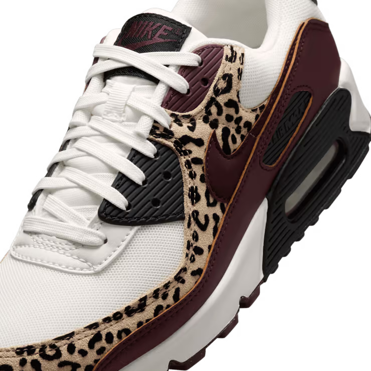 Nike Air Max 90 'Leopard Burgundy'