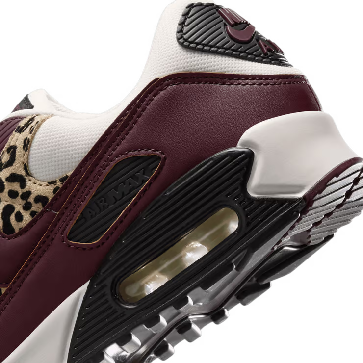 Nike Air Max 90 'Leopard Burgundy'