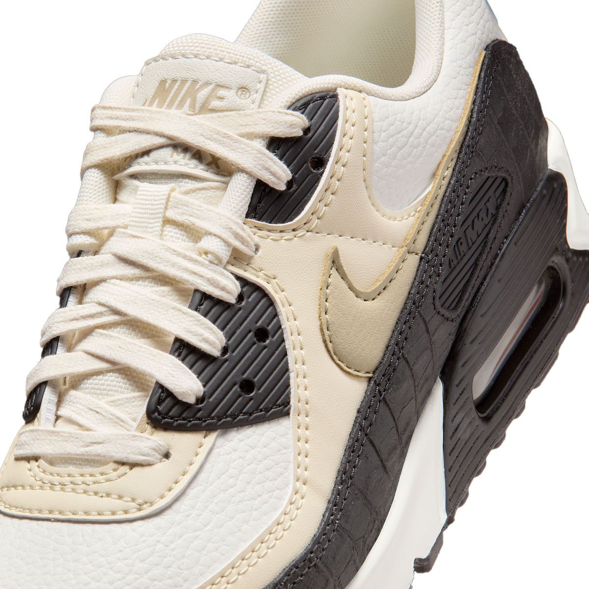 Nike Air Max 90 'Sail Black Croc' (W)