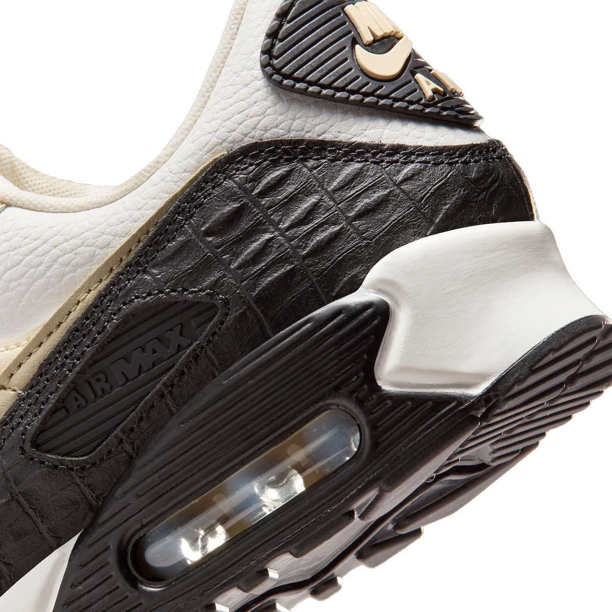 Nike Air Max 90 'Sail Black Croc' (W)