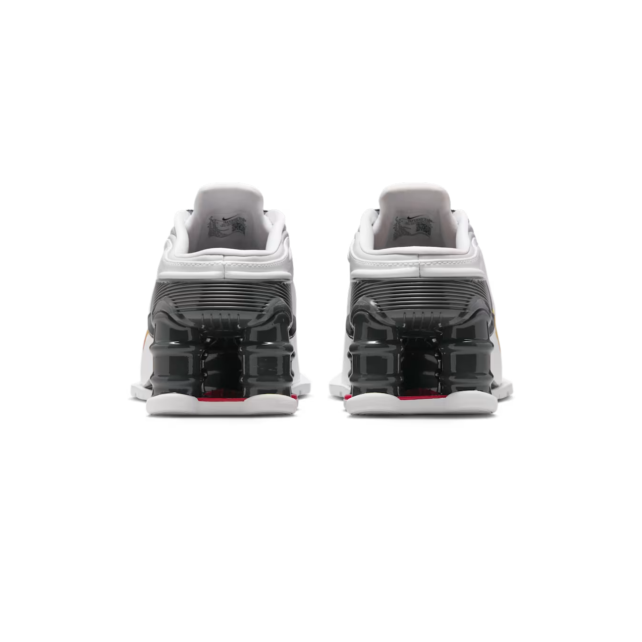 Nike Shox MR4 Mule Martine Rose Metallic 'Platin Varsity Rød' (W)