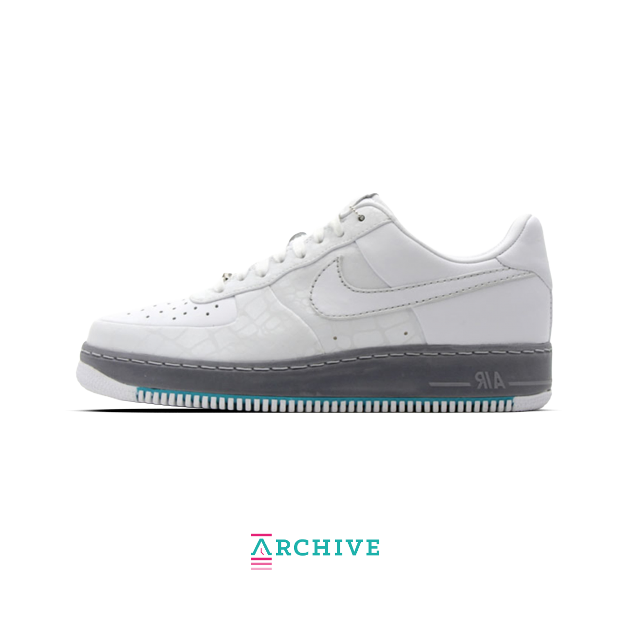 Nike Air Force 1 Low Rosie's Dry Goods 'White' 2007 - Maat 46 (ARCHIEF)