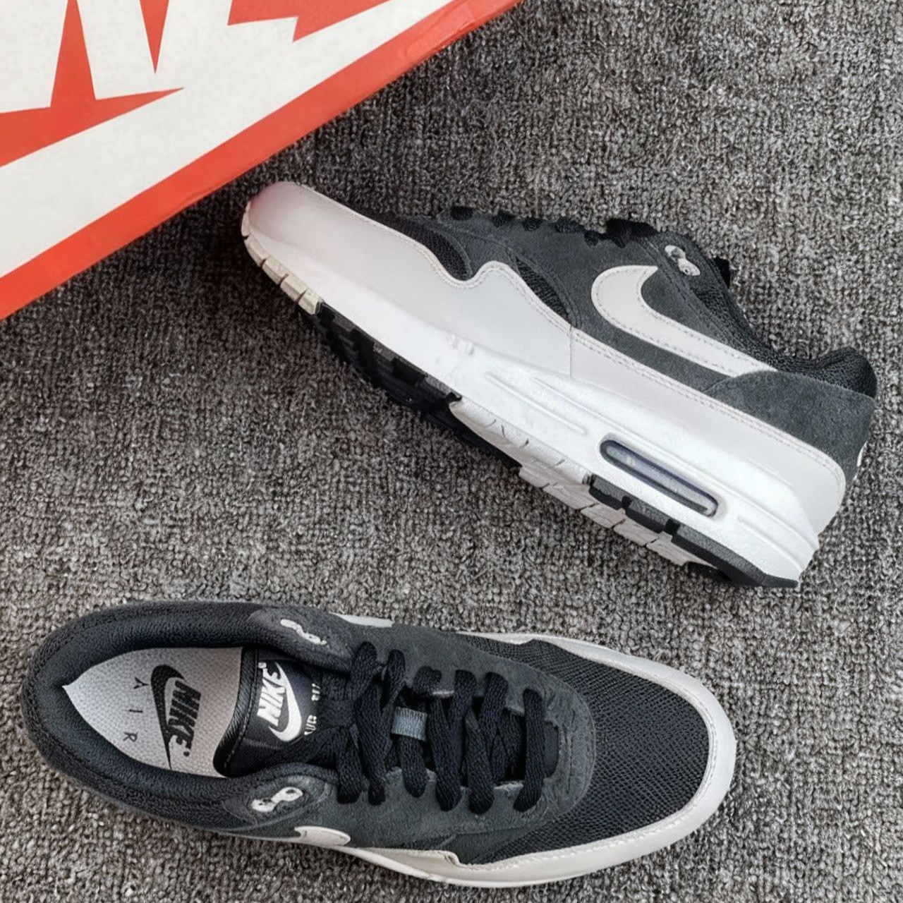 Nike Air Max 1 Essential 'Off Noir Vast Grey'