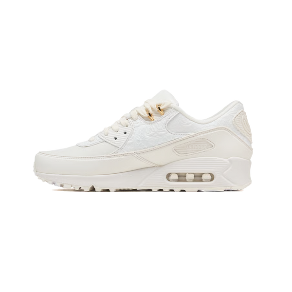 air max 90 white gold chain