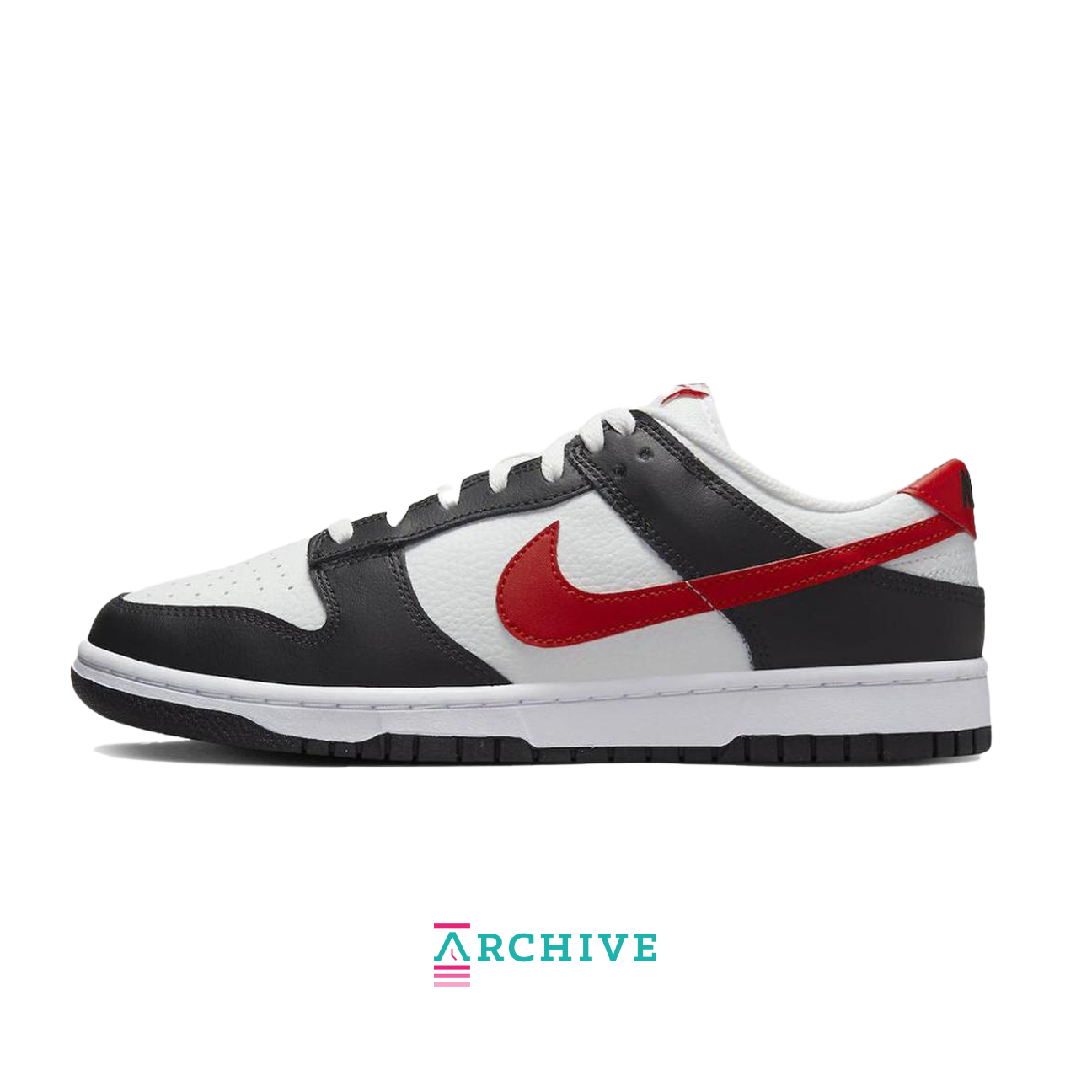 Nike Dunk Low Retro 'Red Swoosh' - Size 43/42.5 (ARCHIVE)