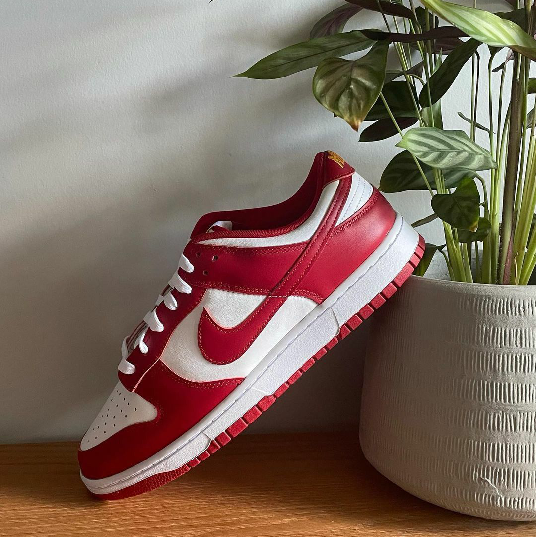Nike Dunk Low USC 'Gym Rød'