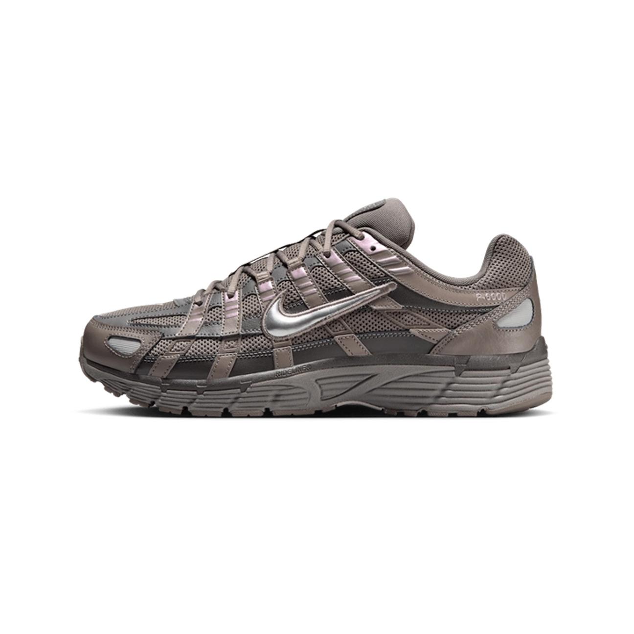 Nike P-6000 'Cave Stone Medium Ash Flat Pewter Metallic Silver