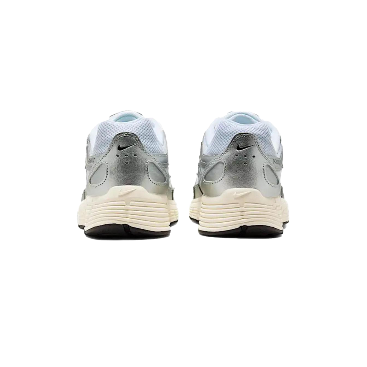 Nike P-6000 'White Metallic Silver Flat Silver Black'