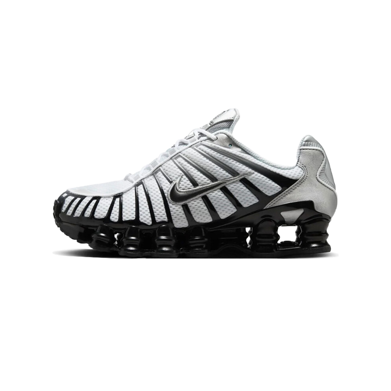 grey nike shox tl