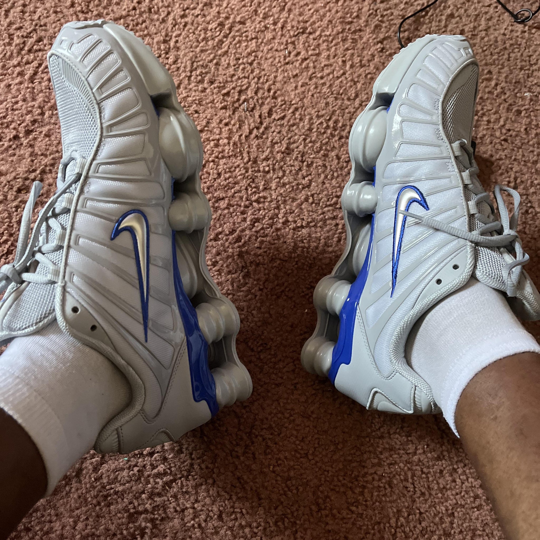 Nike Shox TL 'Wolf Grey Metallic Silver Blue' – The Attic