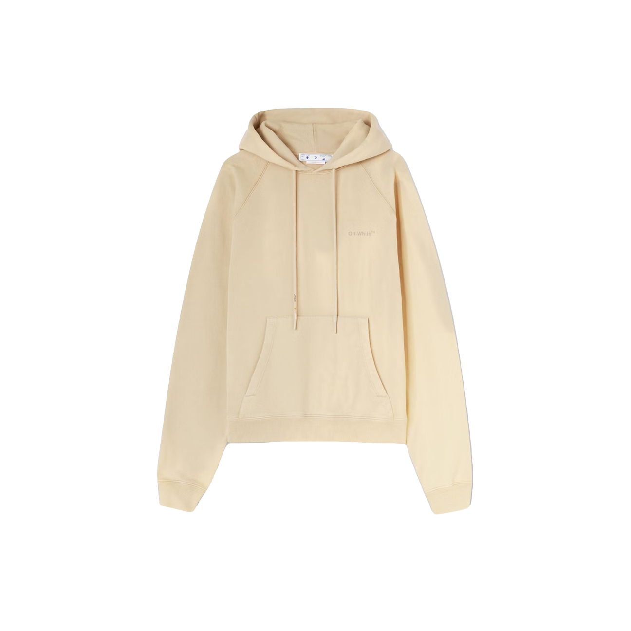 Off-White Diag Tab Skate Hoodie 'Dark Sand'