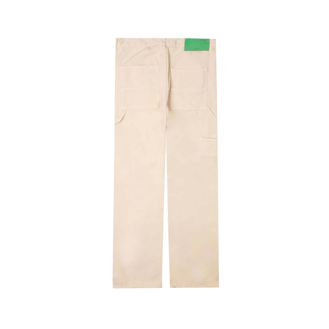 Off-White Straight Leg Varsity Hammer Flare Denim Jeans 'White/Green'
