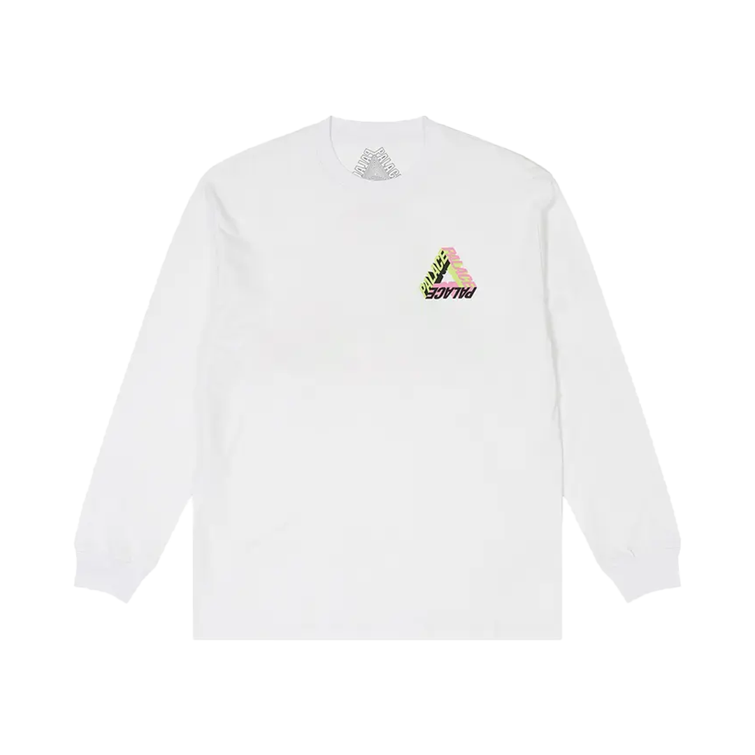 Palace 3D Longsleeve 'White' - Size M (ARCHIVE)