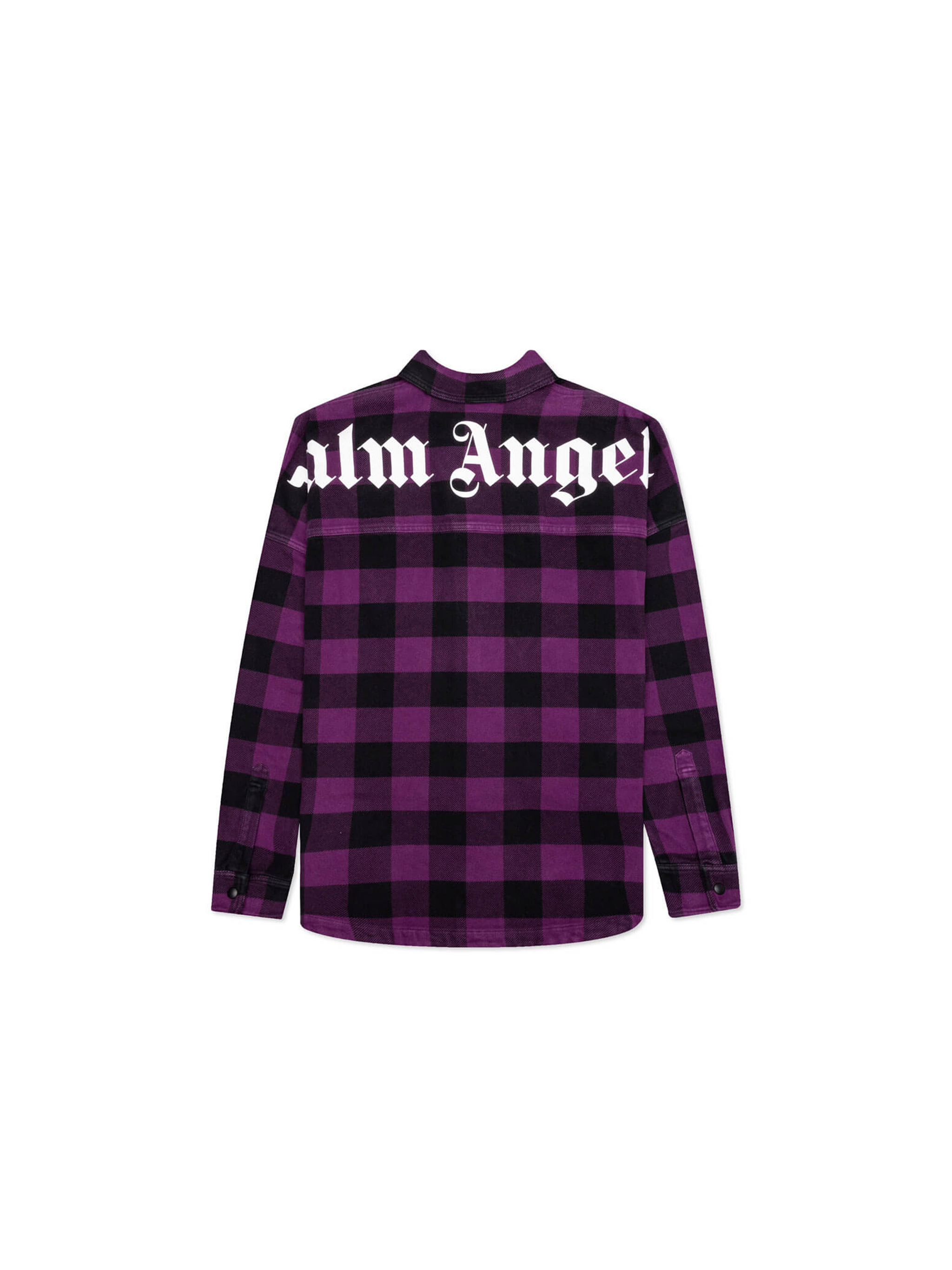 palm Angels 紫 ニットセーター Palm Angels Overshirt 'Violet' – The Attic