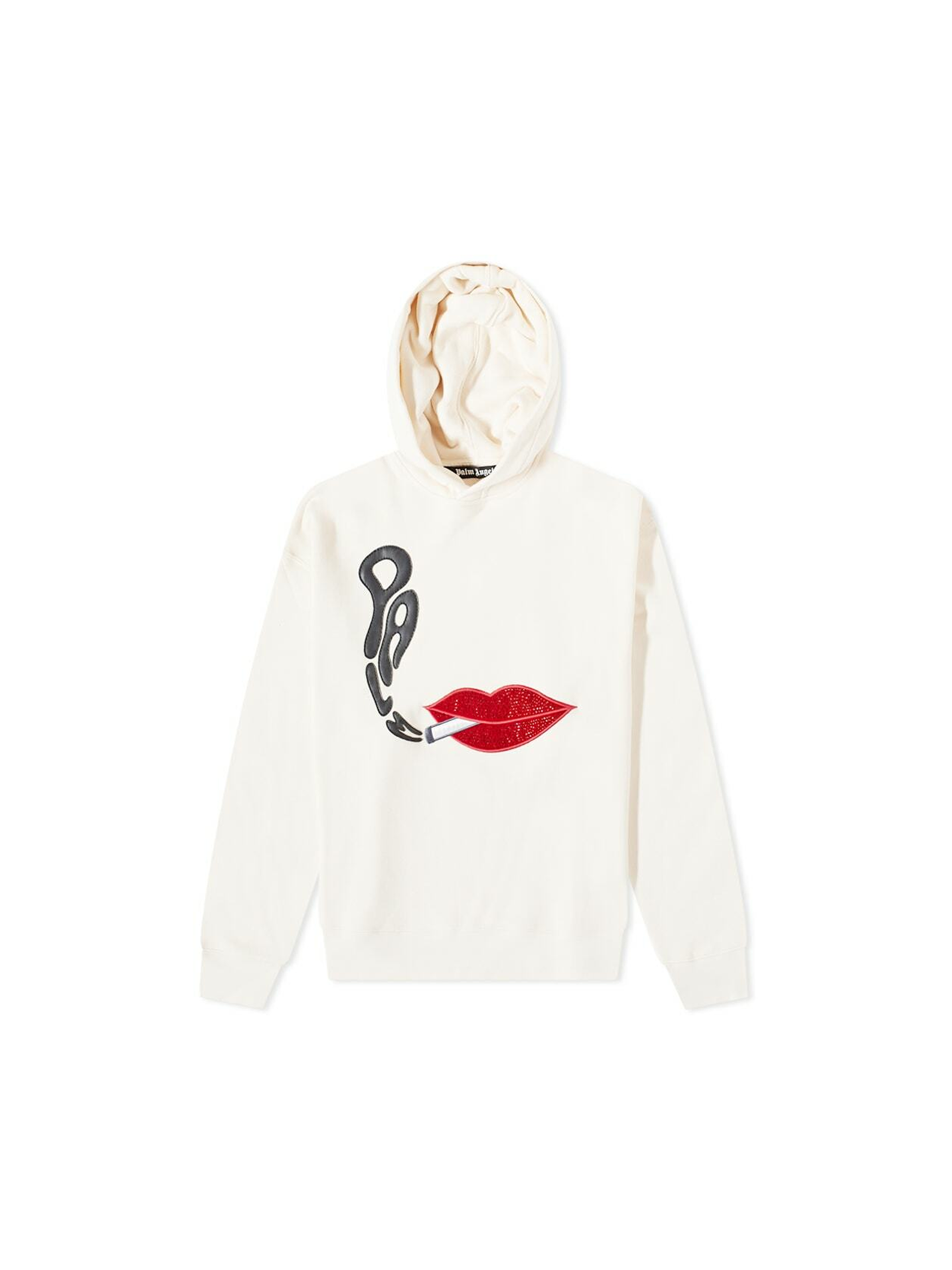 Palm Angels Red Lips Popover Hoodie (Butter) – The Attic