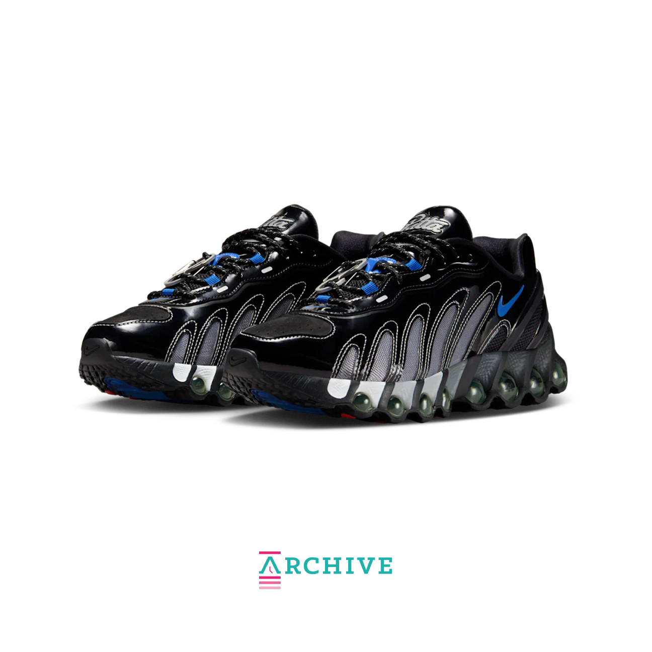 Patta x Nike Air Max DN8 'Black Metallic Silver' Size 40.5 (ARCHIVE)