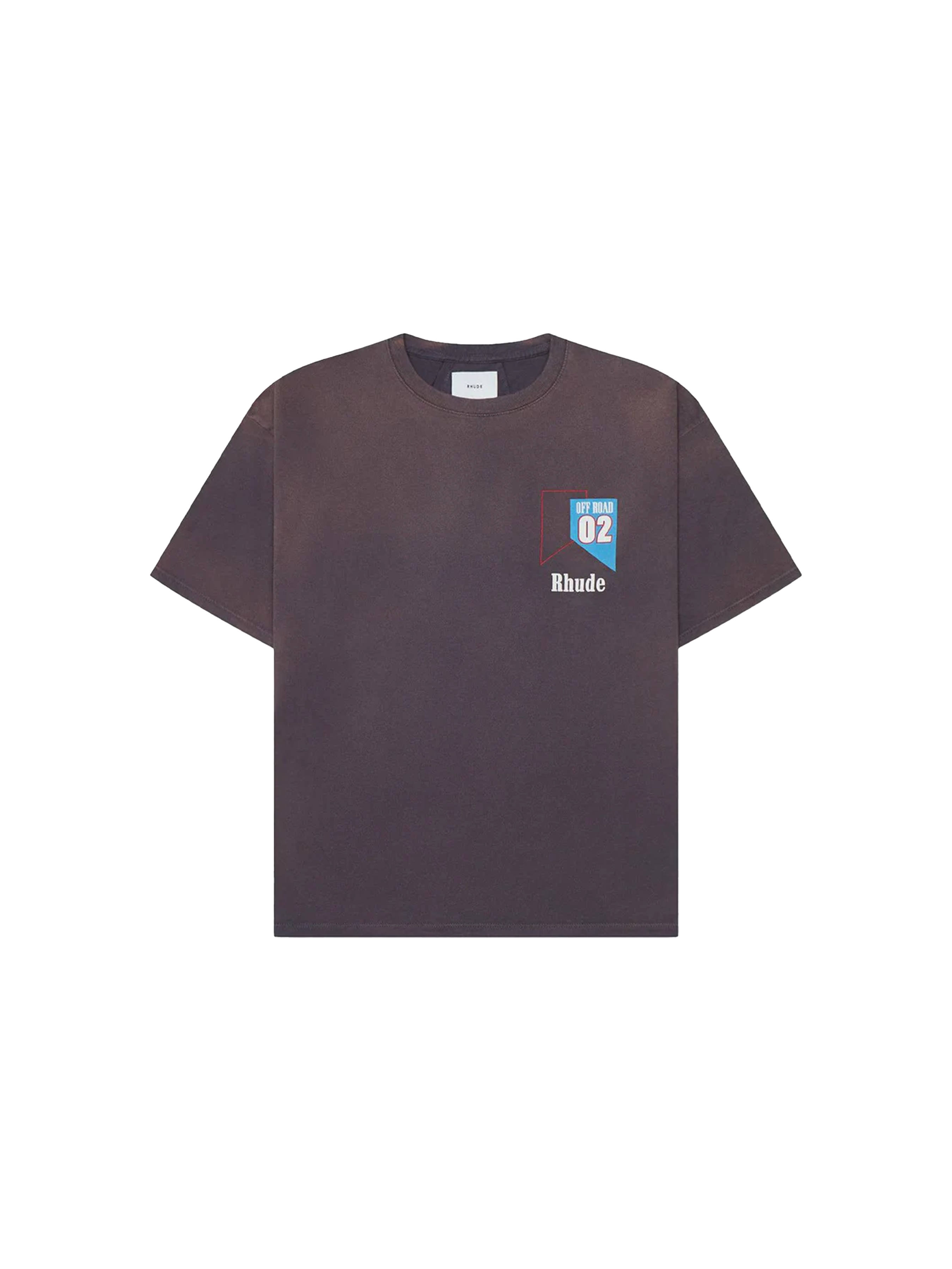 Rhude 'Off Road' Tee 'Vintage Grey'-9351261847882-The Attic