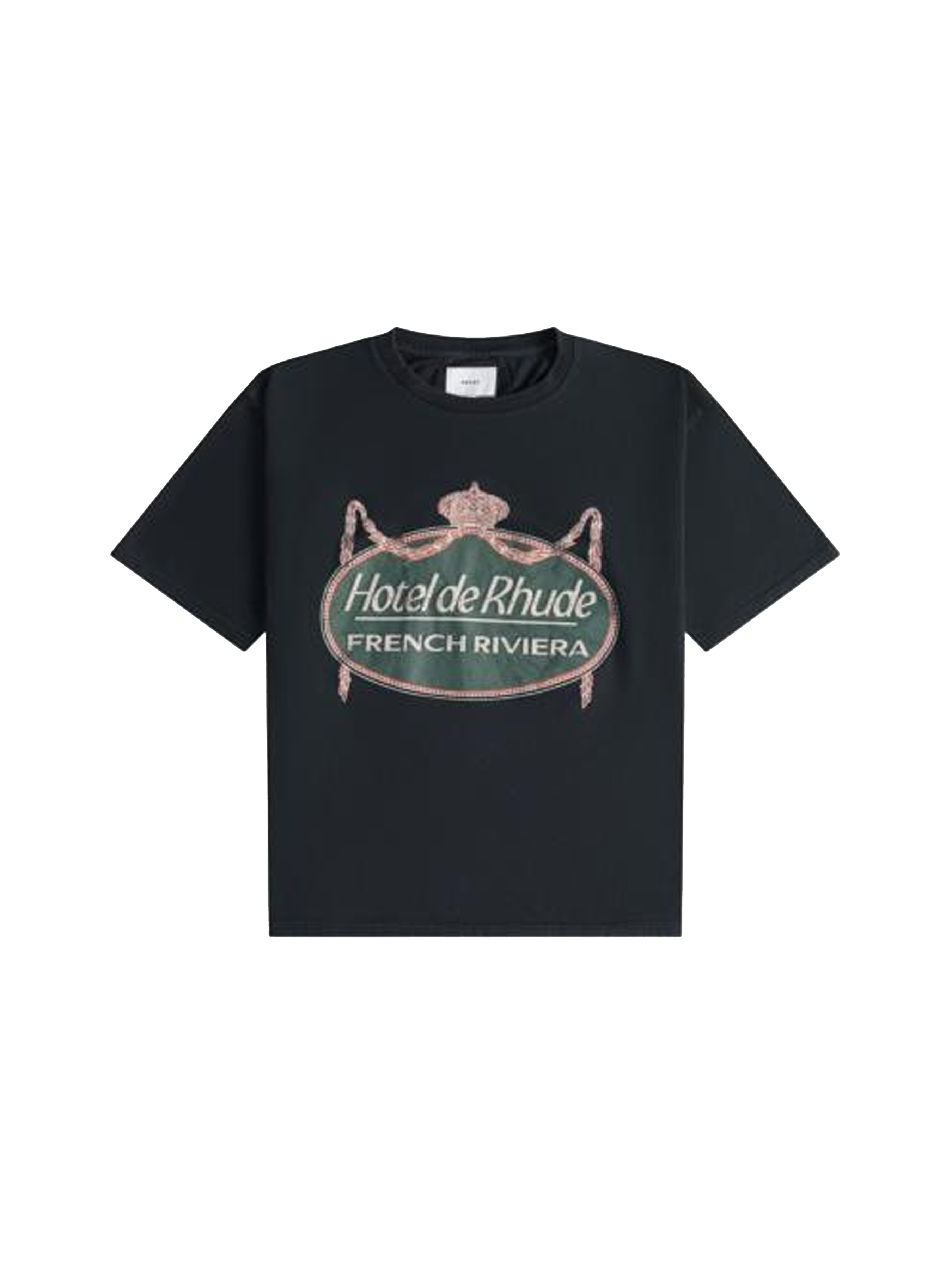 Rhude Riviera Tee 'Vintage Black'-9542802309450-The Attic