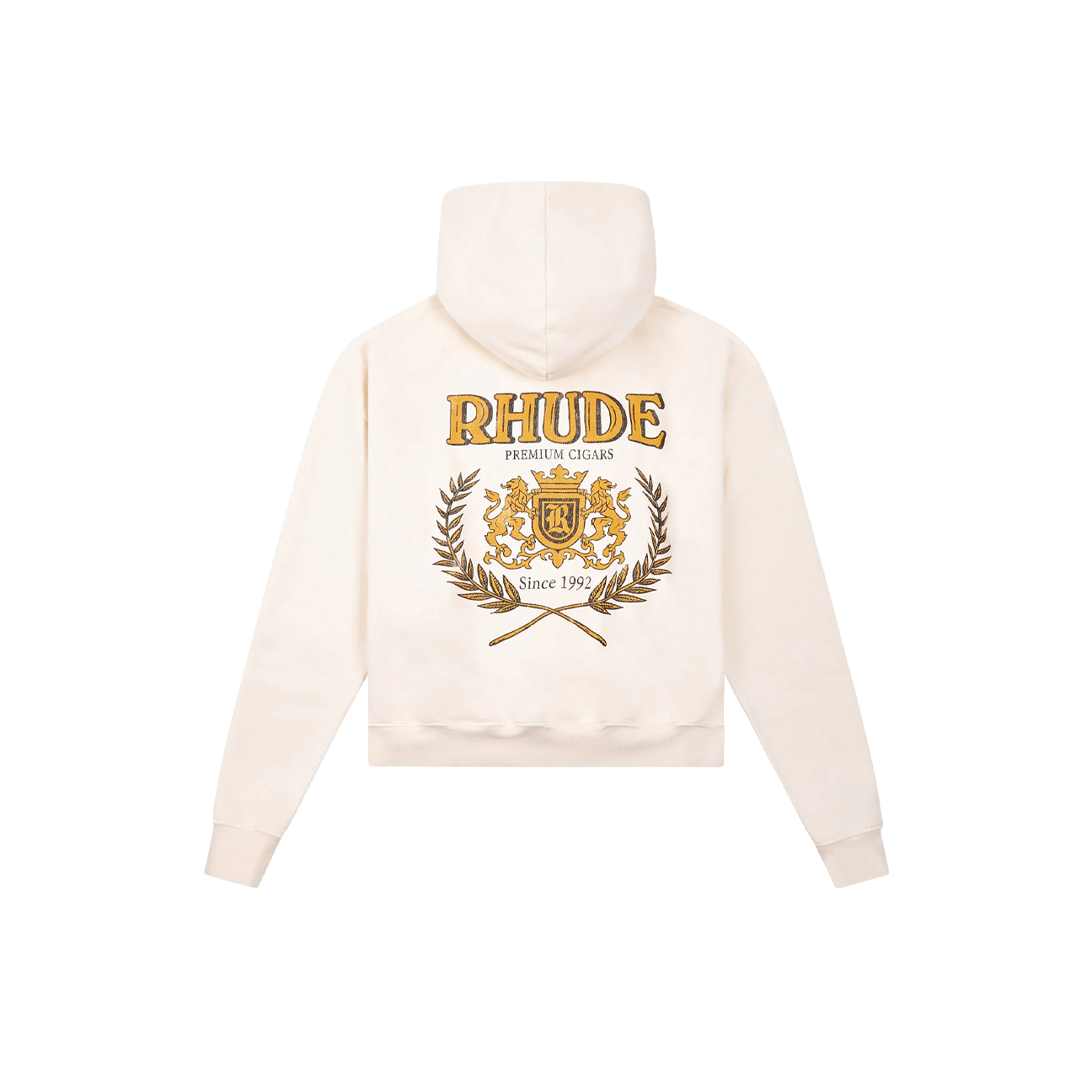 Rhude Cresta Cigar Hoodie 'Vintage White'