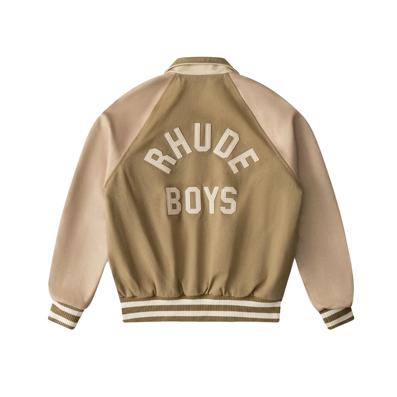 Rhude Twill 'Rhude Boys' Bomberjakke 'Beige/Grøn'