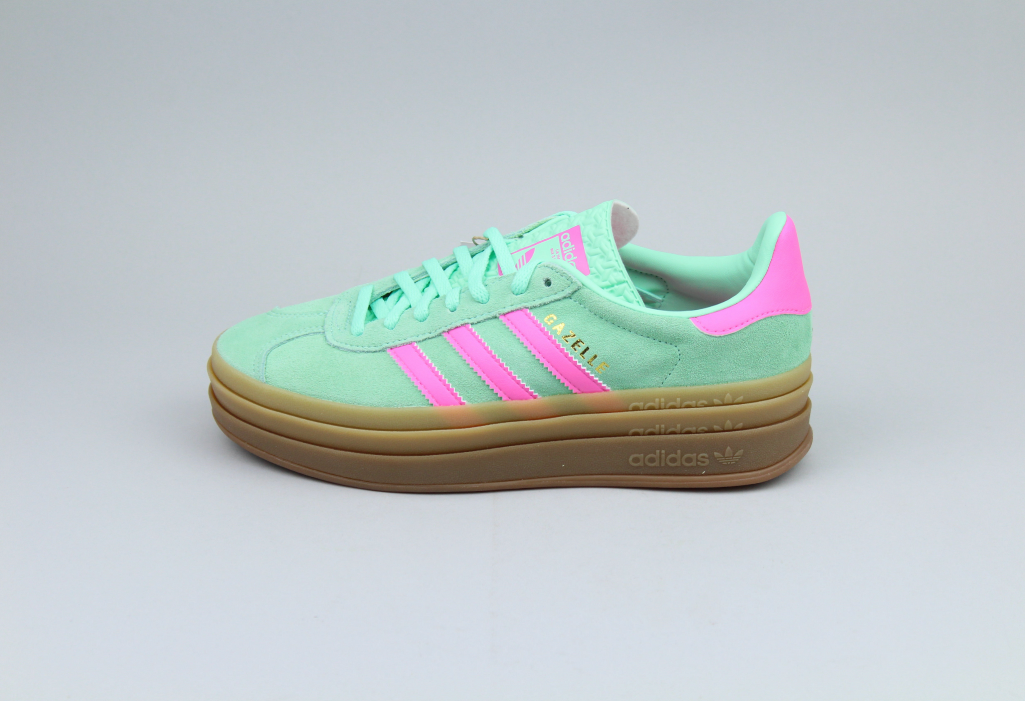 Adidas Gazelle Bold Pulse 'Mint Pink' – The Attic