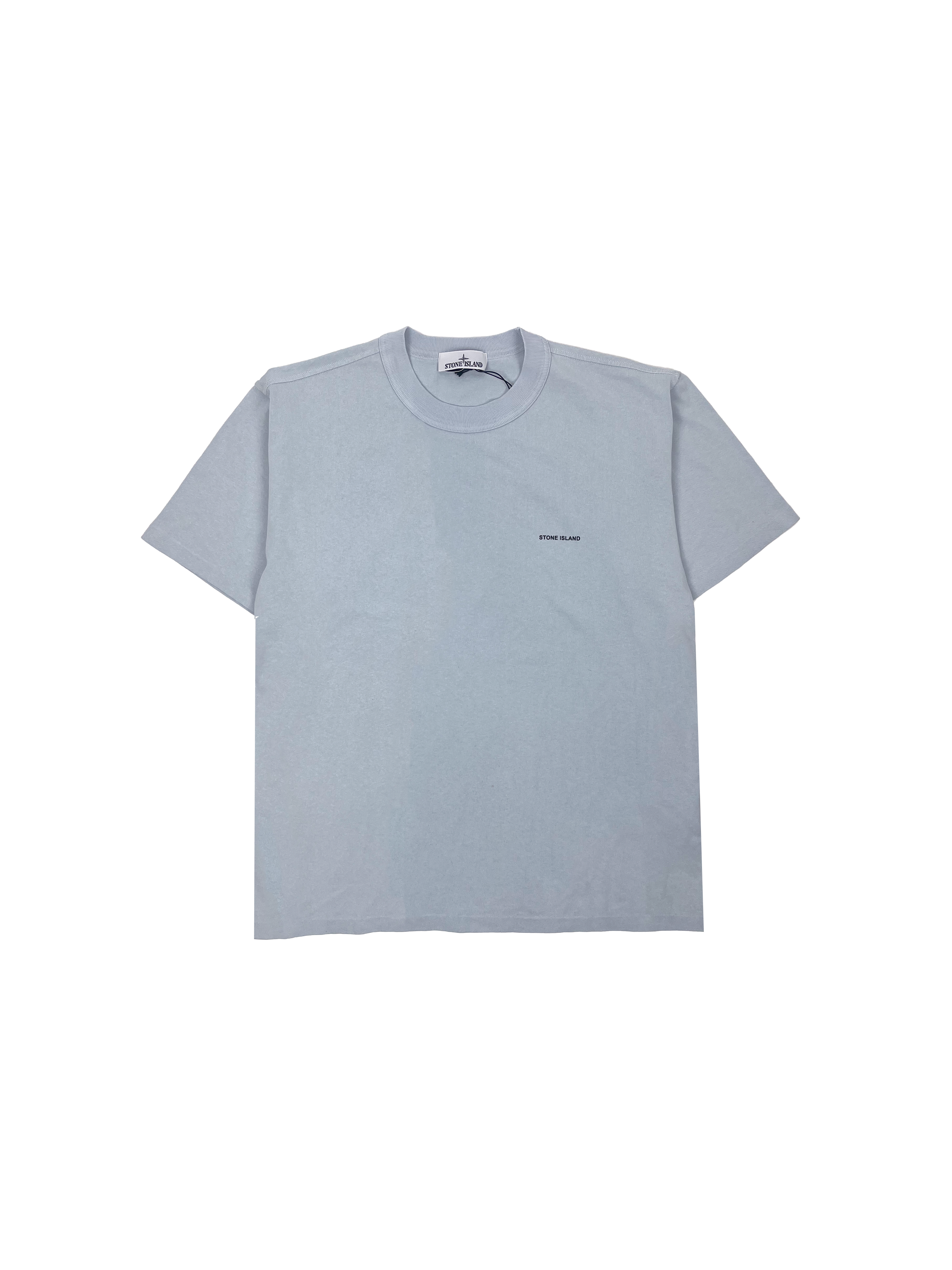 Stone Island Bonded T-shirt 'Sky Blue'-9601837891914-The Attic