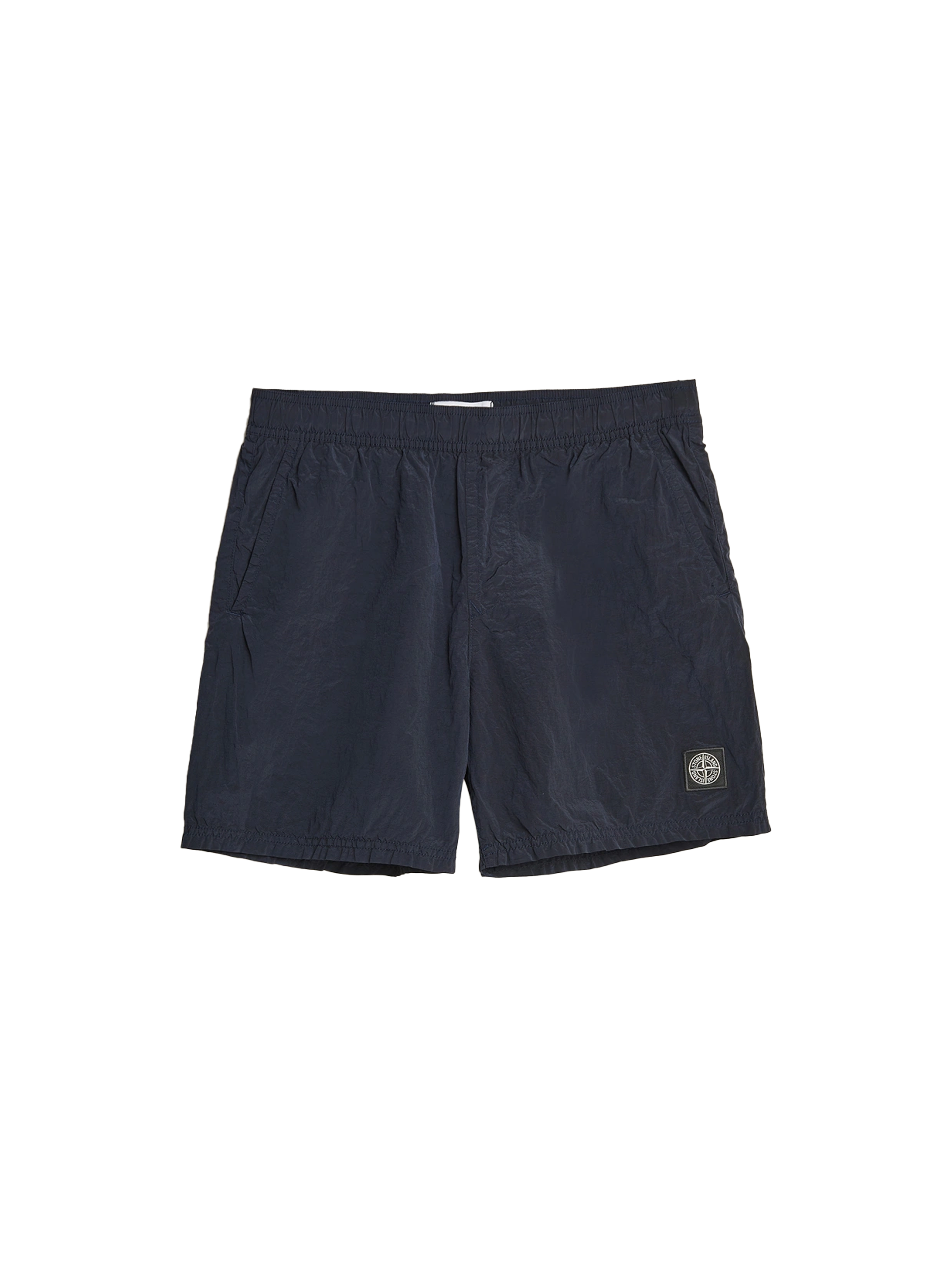 Stone Island Compass Logo Swim Shorts 'Navy Blue'-8747819106634-The Attic