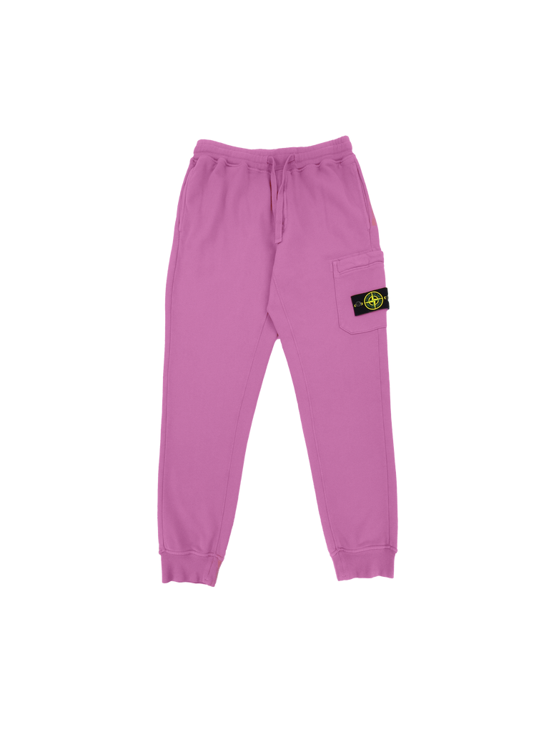Stone Island Fleece Sweatpants 'Rose'-9517007896906-The Attic