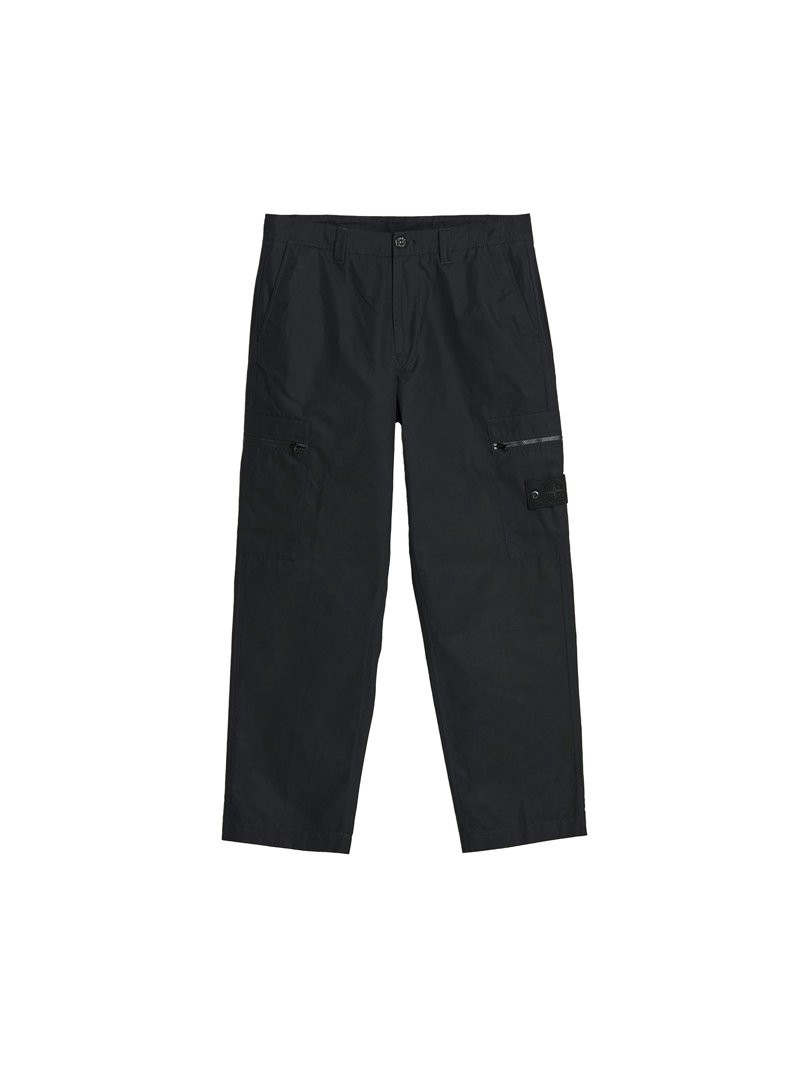Stone Island Ghost Cargo Pants 'Black'-8748036358474-The Attic
