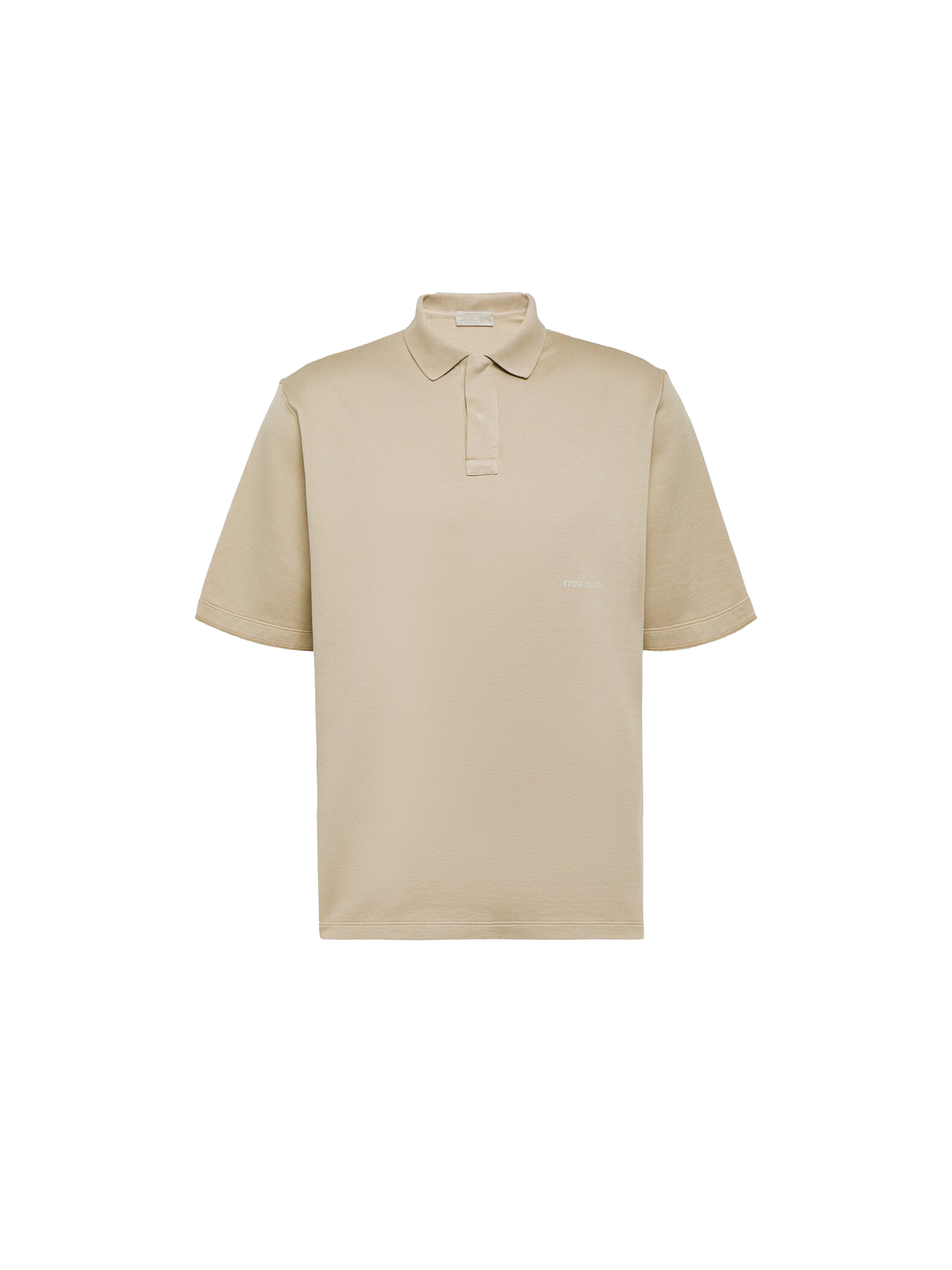 Stone Island Ghost Polo Shirt 'Beige'-9540183032138-The Attic